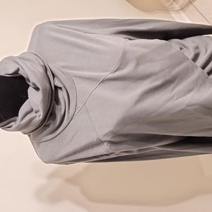 George olive green short crop turtle neck.